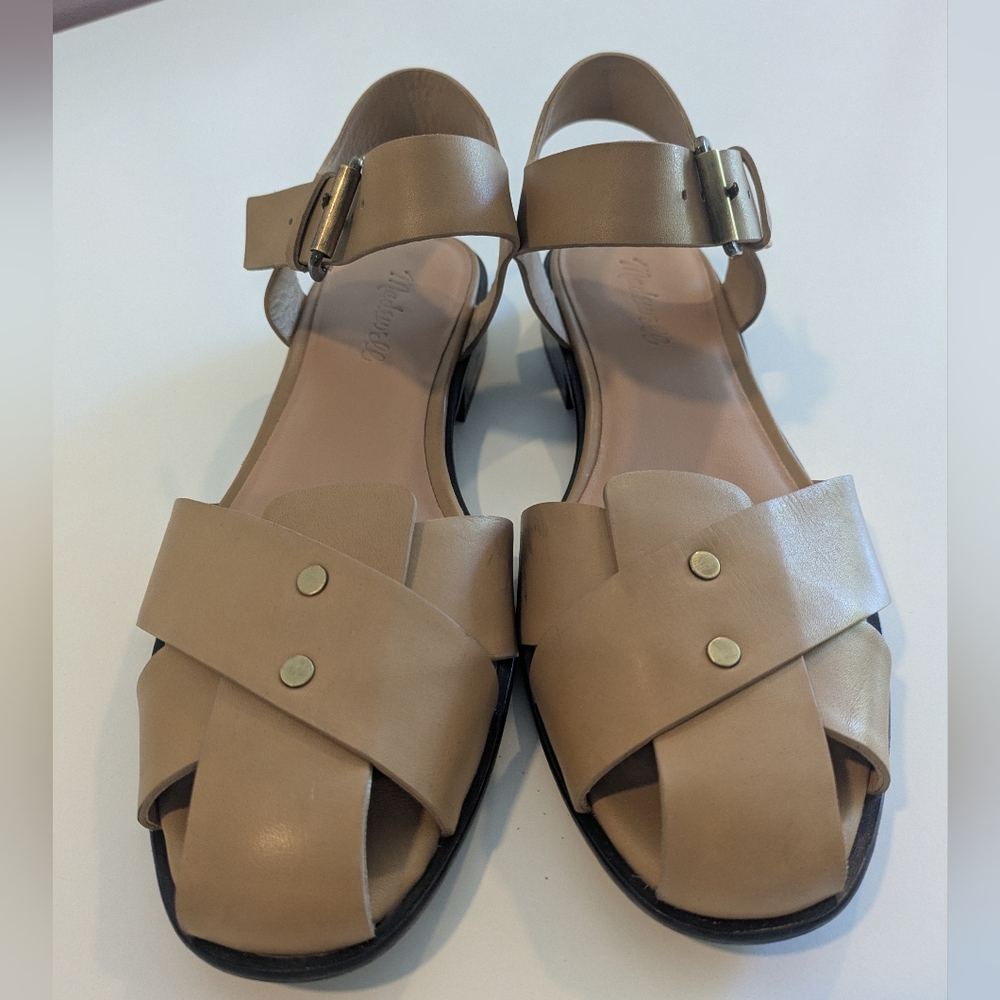 Madewell Ira Sandal, Tan, Size 9